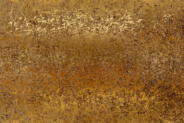 Golden Abstract  decorative paper texture  background  for  artwork  - Illustration