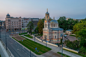 Łódź - Cerkiew Katedralna	 - obrazy, fototapety, plakaty
