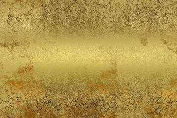Golden Abstract  decorative paper texture  background  for  artwork  - Illustration