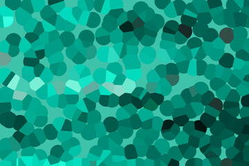 Big turquoise pointillized stains backdrop