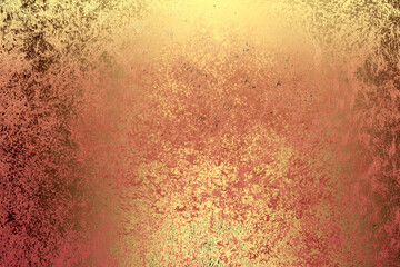 Golden Abstract  decorative paper texture  background  for  artwork  - Illustration