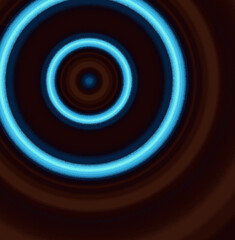 Concentric Circles Painting