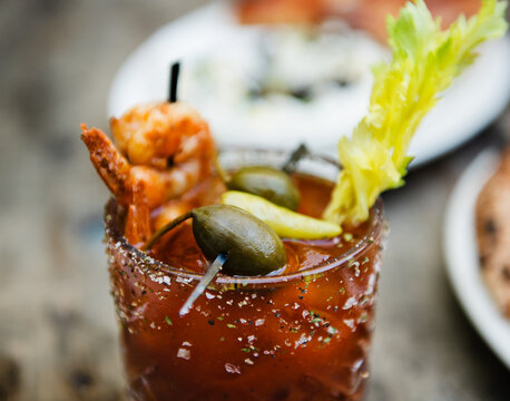 Bloody Mary close up