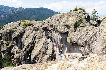Ancient sanctuary Belintash at Rhodope Mountains, Bulgaria