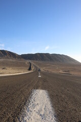 road in desert