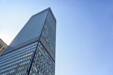 Modern buildings in downtown Montreal