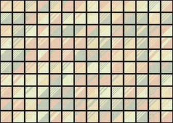 Abstract Geometric Pattern generative computational art illustration