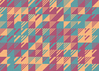 Abstract Geometric Pattern generative computational art illustration