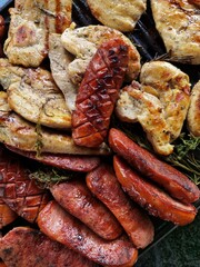 grill meat 
