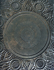 rubber mat as a texture for the background, close up