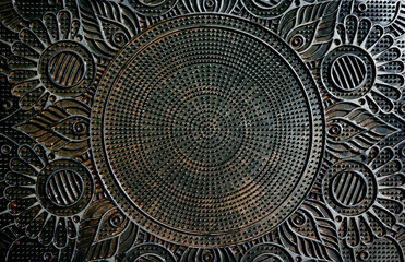 rubber mat as a texture for the background, close up