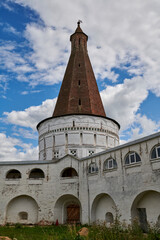Russia. Joseph-Volokolamsk Monastery. Resurrection Tower (South-East)