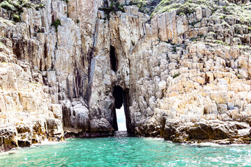 cave in the sea