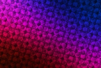 Dark Blue, Red vector template with circles.