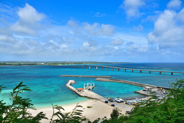 宮古島の来間大橋