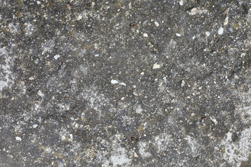 
Old grey concrete wall with concrete texture for background. Front view with copy space.