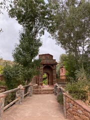 chinese temple in the park