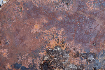 High quality old grunge rusted sheet metal texture, rust and oxidized metal background. Old metal iron panel.
