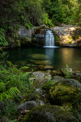 Fototapeta na wymiar Poço da Cilha waterfall