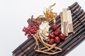 Traditional Chinese herbs used in alternative herbal medicine