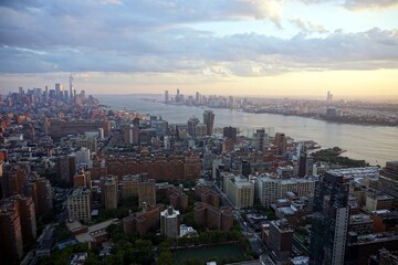 Fototapeta premium A cityscape of Manhattan, New York