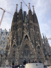 La Sagrada Familia Barcelona, spain（サグラダファミリア）