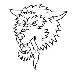 Wolf tattoo 002