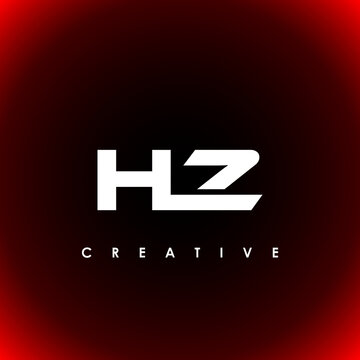 HLZ Letter Initial Logo Design Template Vector Illustration