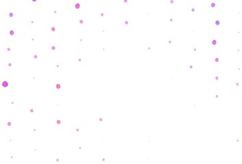 Light Pink, Red vector backdrop with dots.