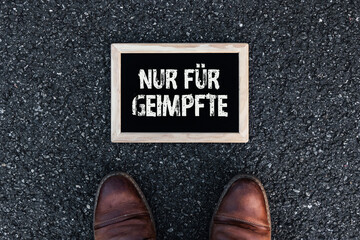 Nur für Geimpfte