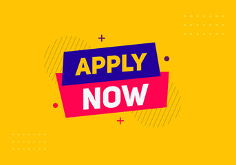 apply now button. web template apply now