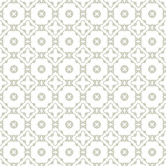 Abstract seamless pattern with various shapes. Geometric pattern for fabric. Textile background.