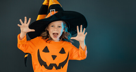 child on Halloween
