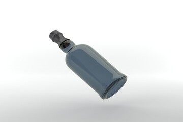 3D Rendered Bottles Mockup Template