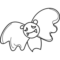 halloween_bat line icon