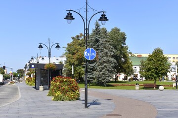 Suwałki, miasto na Podlasiu, Suwalszczyzna,  - obrazy, fototapety, plakaty