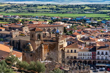 Fototapeta na wymiar Medieval town of Trujillo, Caceres, Extremadura, Spain