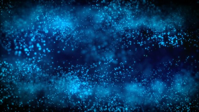 Blue Small Particles