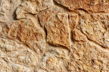 Masonry wall texture closeup