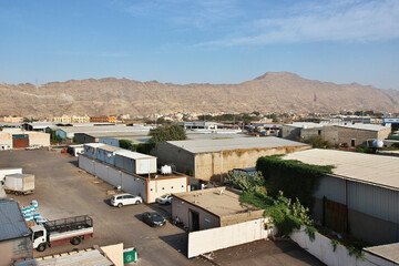 The view of Al Bahah city, Saudi Arabia