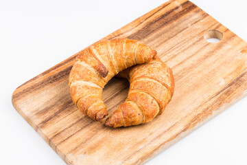 Fresh baked croissants