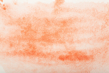 Watercolor background. Colored brush strokes of watercolor paint on white paper.