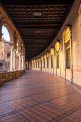 The Plaza de Espana in Seville