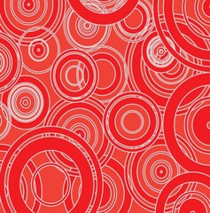 seamless pattern with circles