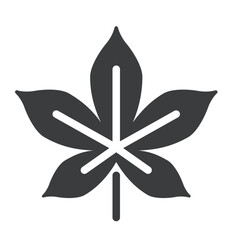 Chestnut Leaf Icon