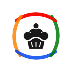 Cupcake - Sticker