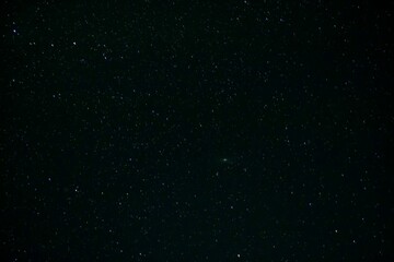 sky in the night with stars planets and comets
