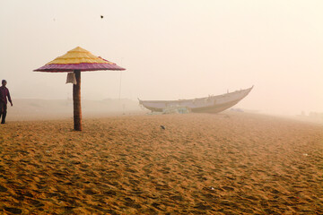 boat on the beach