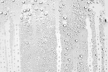 white background water drops on glass, abstract design overlay wallpaper