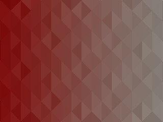 Abstract burgundy low-polygons generative background, illustration. Triangular pixelation.